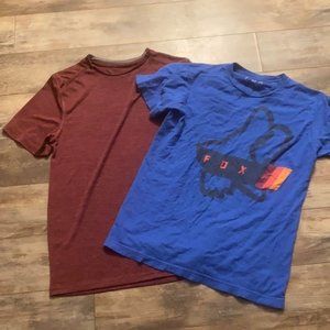 Fox racing tee + bonus performance tee